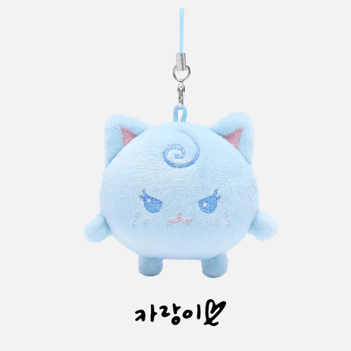 AESPA 2ND CONCERT OFFICIAL MD [ SYNK : PARALLEL LINE ] FANLIGHT DOLL KEY RING - Image 2
