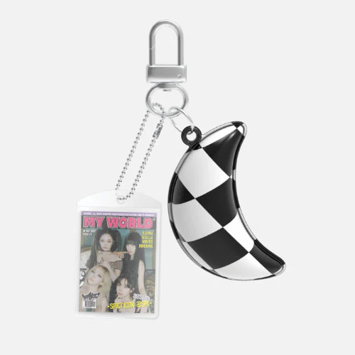 AESPA [ MY WORLD ] CUSHION KEY RING - Image 2