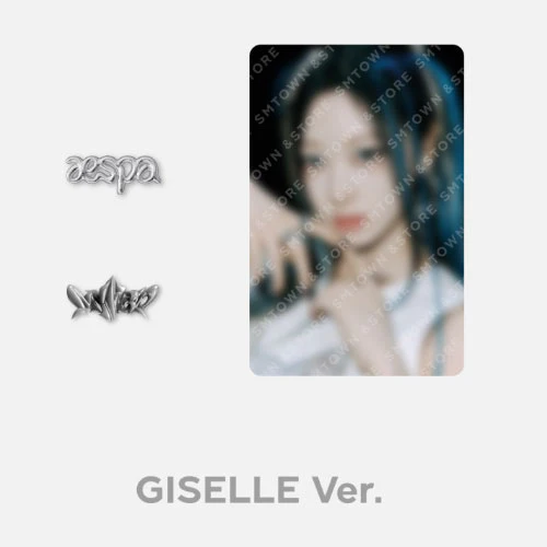 AESPA [ MY WORLD ] LOGO BADGE +PHOTO CARD - Image 2