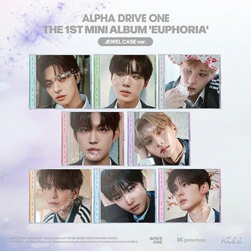 ALPHA DRIVE ONE THE 1ST MINI ALBUM [ EUPHORIA ] JEWEL CASE VER.