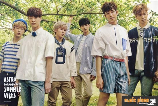 아스트로 | ASTRO | 2ND MINI ALBUM [ SUMMER VIBES ] | (A VER.) POSTER ONLY