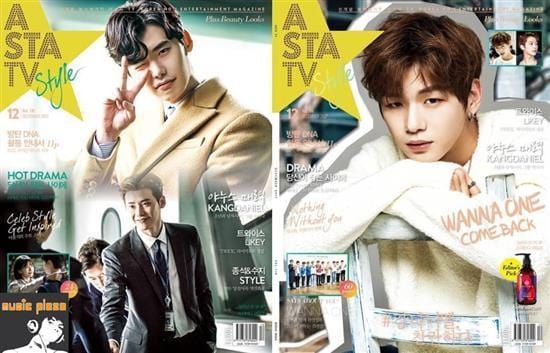 아스타 TV+STYLE | ASTA TV+STYLE 2017-12 [ LEE JONGSUK / KANG DANIEL ]