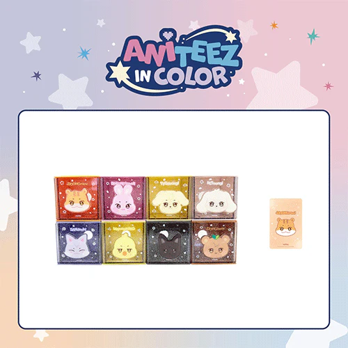ATEEZ X ANITEEZ POP-UP STORE- ANITEEZ IN COLOR OFFICIAL MD [ COLORFUL STORAGE BOX ]