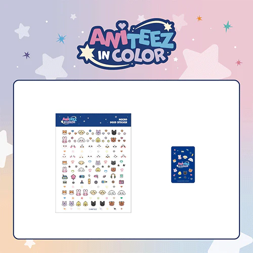 AATEEZ X ANITEEZ POP-UP STORE- ANITEEZ IN COLOR OFFICIAL MD [ MICRO DECO STICKER ]
