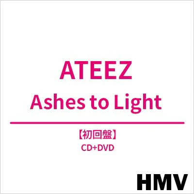 ATEEZ [ ASHES TO LIGHT ] CD+DVD LIMITED EDITION [HMV]