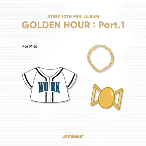 ATEEZ GOLDEN HOUR: Part.1 OFFICIAL MD [ Mito WORK SET ]