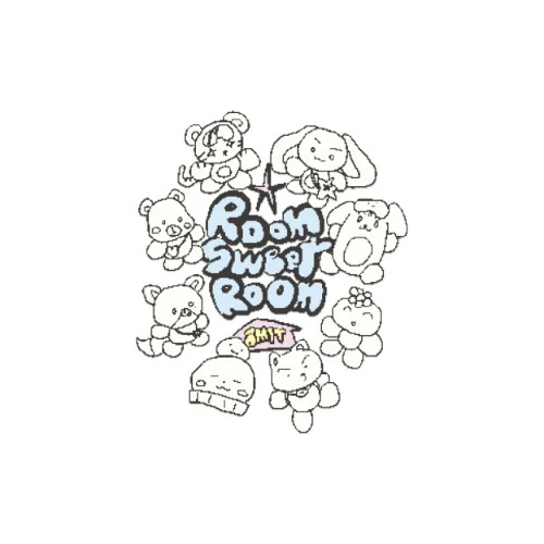 ATEEZ POP-UP `8ROOM' OFFICIAL MERCH [  IRON-ON CUSTOM STICKER (L-CHARACTER) ]