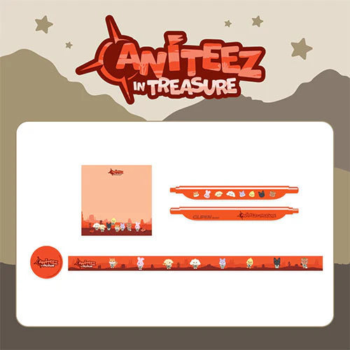 ATEEZ X ANITEEZ [ STATIONERY SET ] ANITEEZ IN TREASURE
