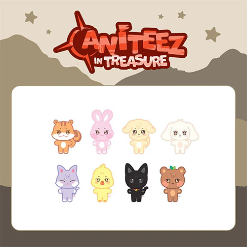 ATEEZ X ANITEEZ [ PLUSH DOLL ] ANITEEZ IN TREASURE