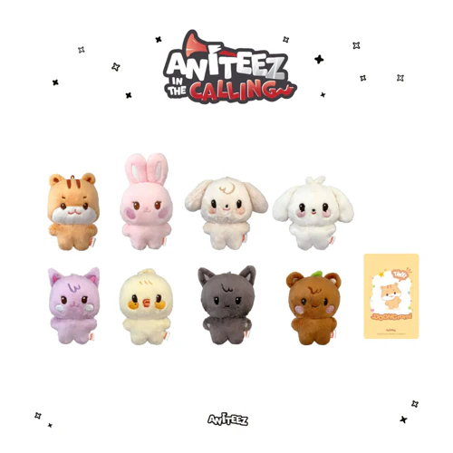 ATEEZ x ANITEEZ [ TINY ANITEEZ PLUSH DOLL ] ANITEEZ IN THE CALLING MD