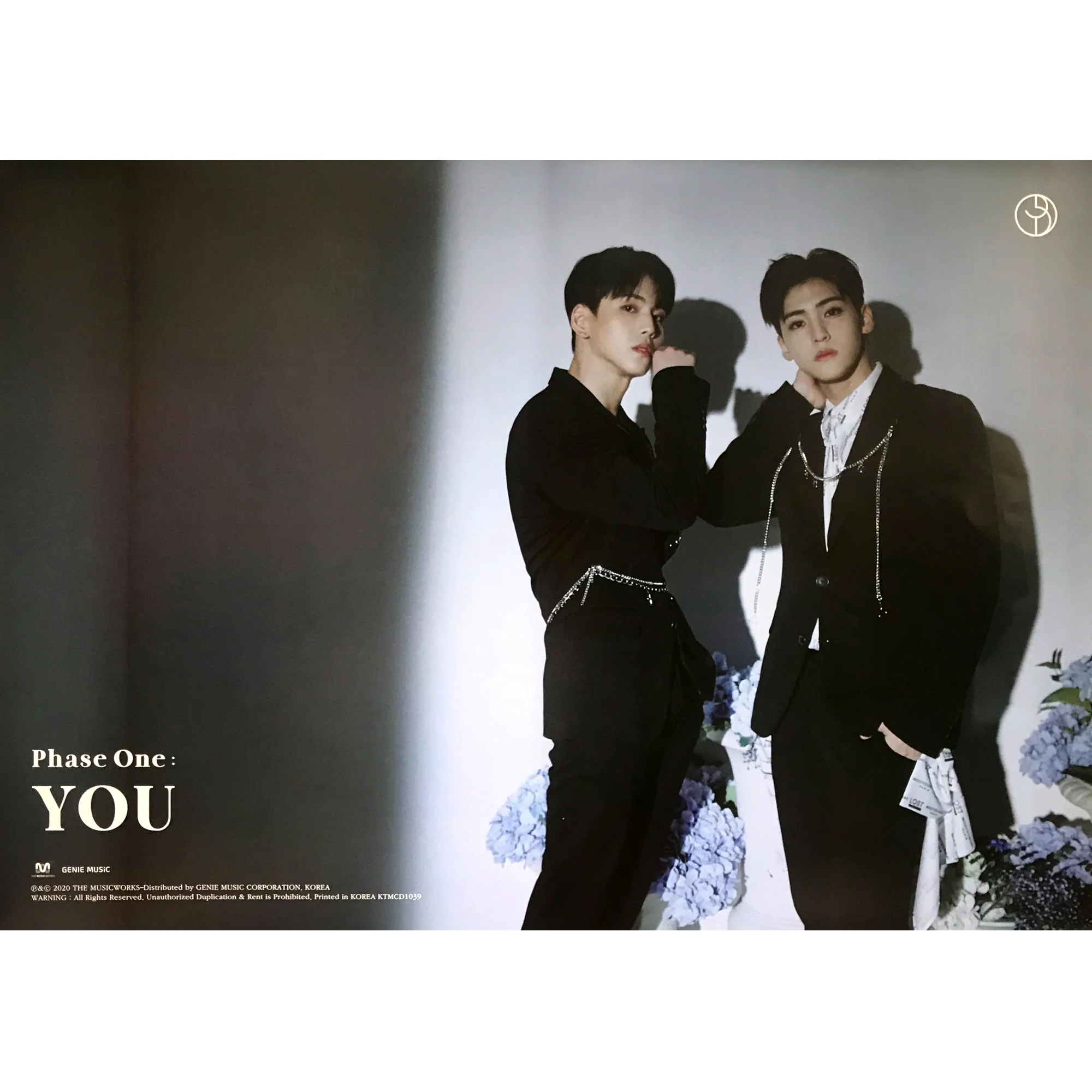 비오브유 | B.O.Y | 1ST MINI ALBUM [ PHASE ONE: YOU ] | (6PM VER.) POSTER ONLY