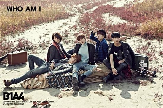 비원에이포 | B1A4 | 2ND ALBUM [ WHO AM I ] | POSTER ONLY