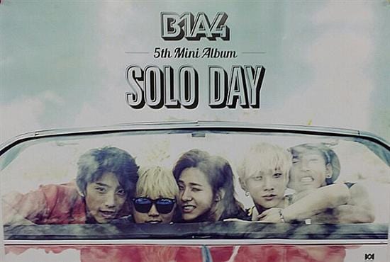 비원에이포 | B1A4 | 5TH MINI ALBUM [ SOLO DAY ] | (A VER.) POSTER ONLY