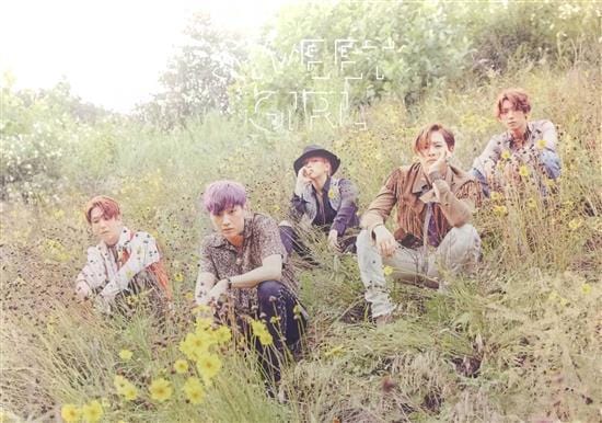 비원에이포 | B1A4 | 6TH ALBUM [ SWEET GIRL ] | (BOY VER.) POSTER ONLY