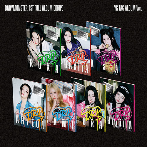 BABYMONSTER 1ST FULL ALBUM [ DRIP ] YG TAG ALBUM VER.