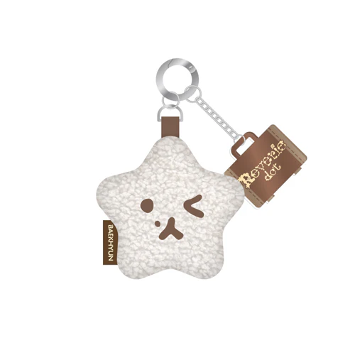 BAEKHYUN [ EMOTICON CUSHION KEYRING ] 2025 WORLD TOUR Reverie dot OFFICIAL MD