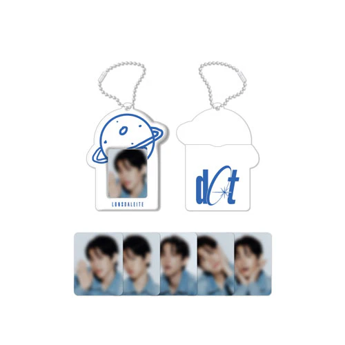 BAEKHYUN  MINI TRADING CARD & MINI PVC HOLDER SET | 2024 ASIA TOUR [ LONSDALEITE dot ] MD