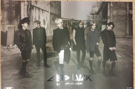 비스트 | BEAST | 6TH MINI ALBUM [ GOOD LUCK ] | (BLACK VER.) POSTER ONLY