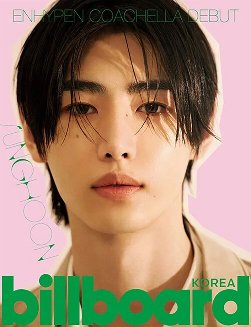 BILLBOARD KOREA ENHYPEN COACHELLA DEBUT LIMITED MAGAZINE - Image 6