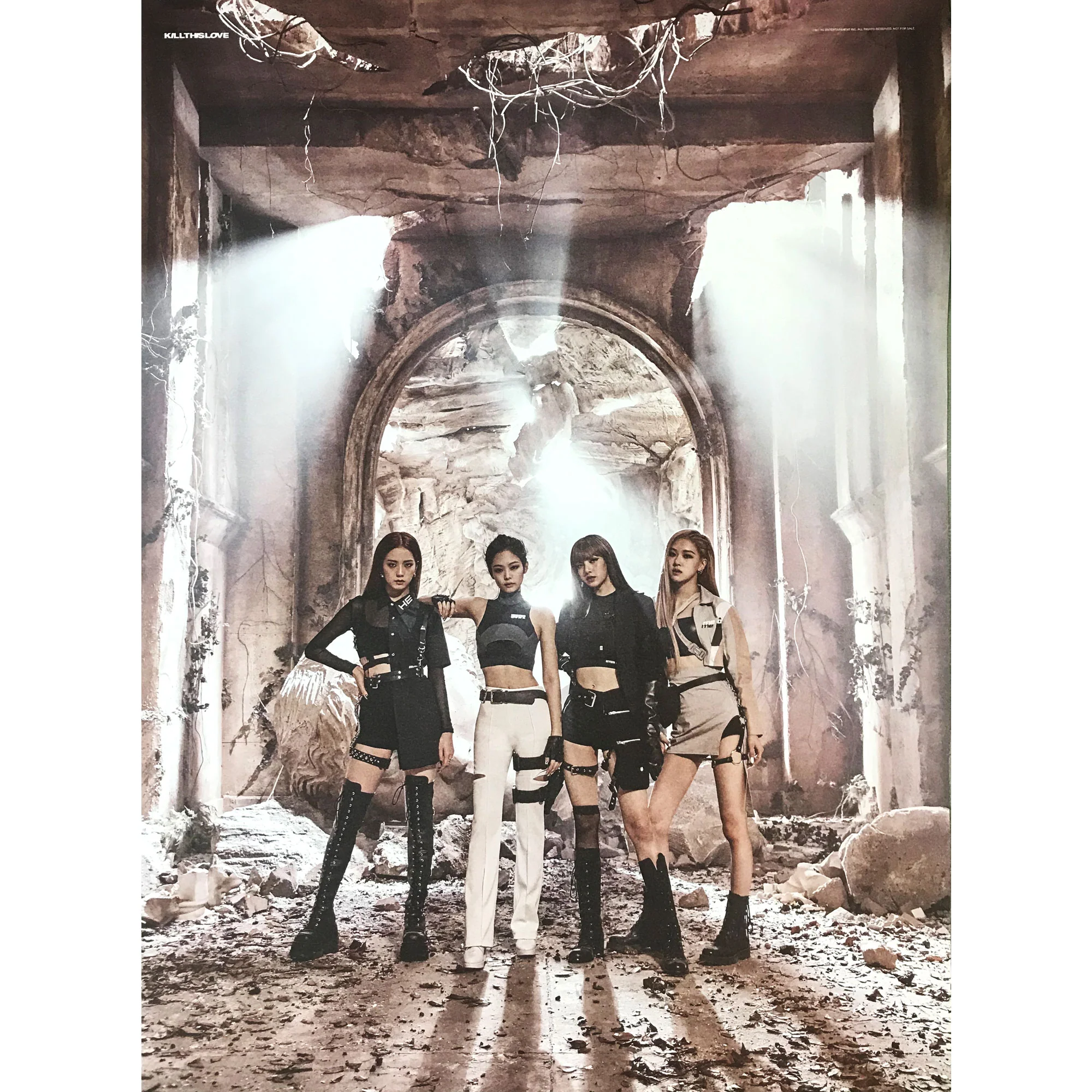 블랙핑크 | BLACKPINK | 2ND MINI ALBUM [ KILL THIS LOVE ] | (DOUBLE-SIDED) POSTER ONLY