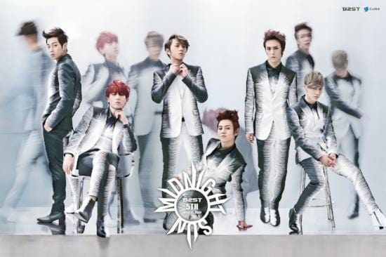 비스트 | BEAST | 5TH MINI ALBUM [ MIDNIGHT SUN ] | POSTER ONLY