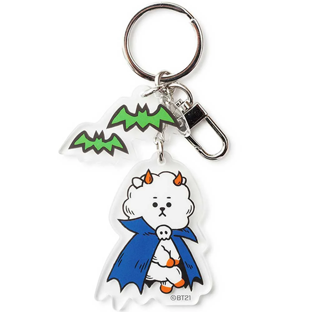 BT21 [ KNOCK, KNOCK WHO'S THERE ] KEYRING - Image 4