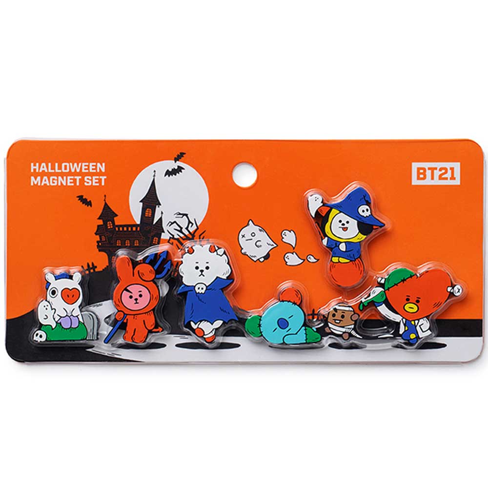 BT21 [ KNOCK, KNOCK WHO'S THERE ] MAGNET SET - Image 2