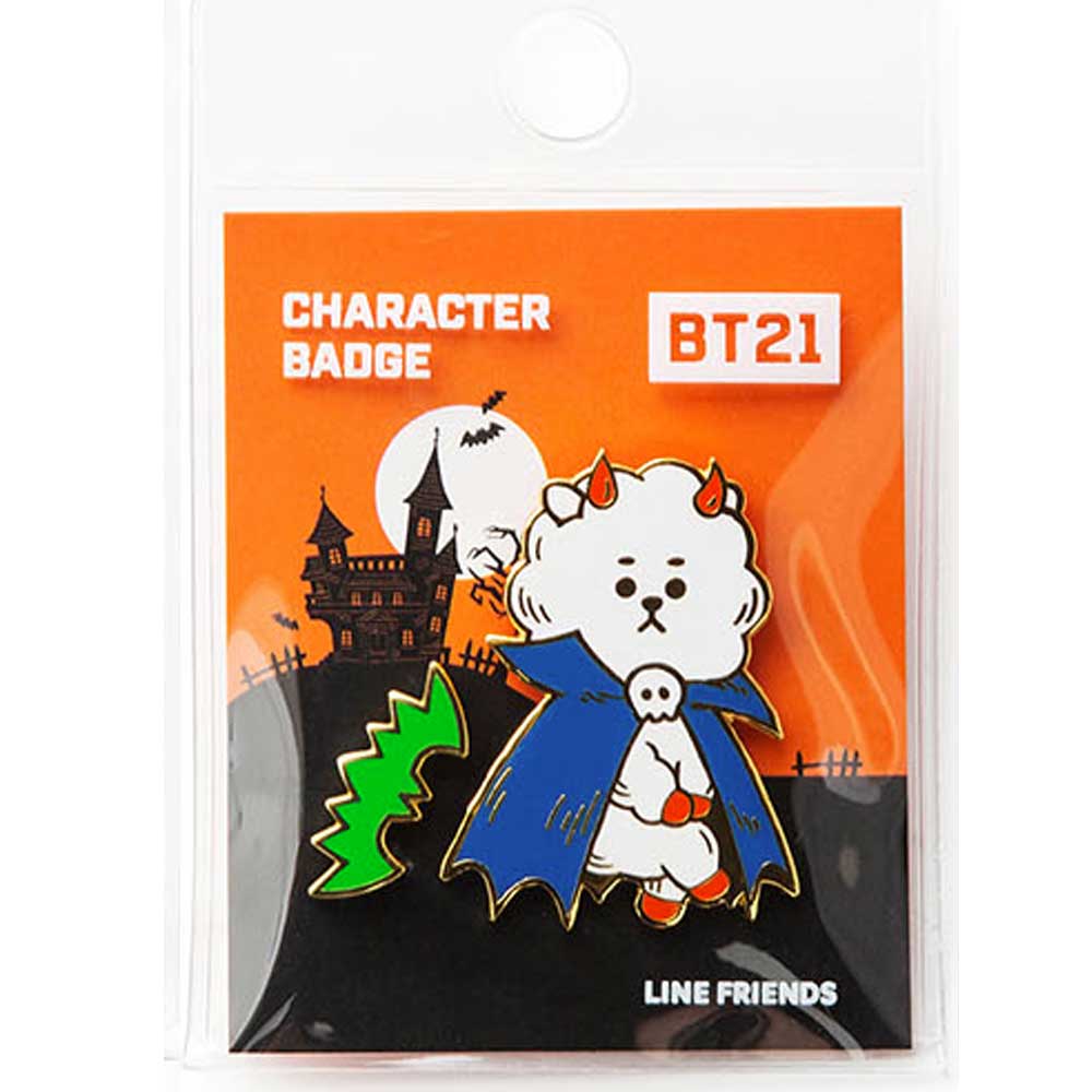 BT21 [ KNOCK, KNOCK WHO'S THERE ] CHARACTER BADGE - Image 4
