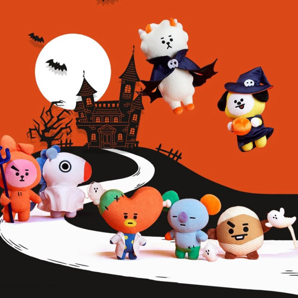 BT21 [ KNOCK, KNOCK WHO'S THERE ] STANDING PLUSH DOLL - Image 9