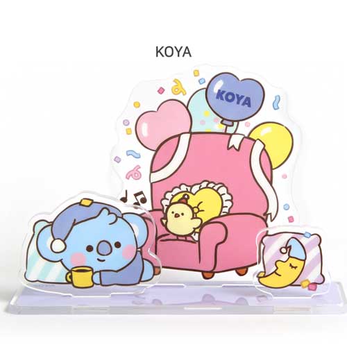 BT21 [ PARTY ] ACRYLIC STAND CALENDAR - Image 2