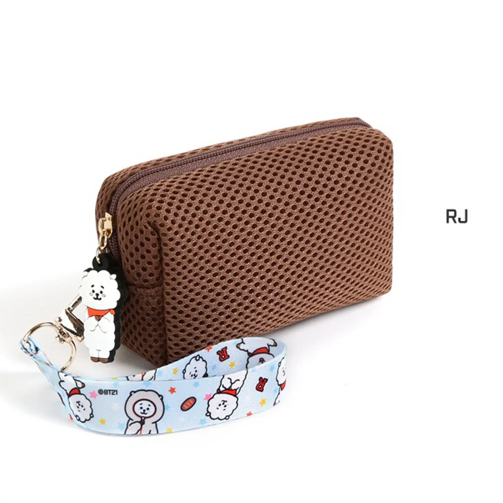 BT21 AIRMESH MINI POUCH WITH STRAP - Image 2
