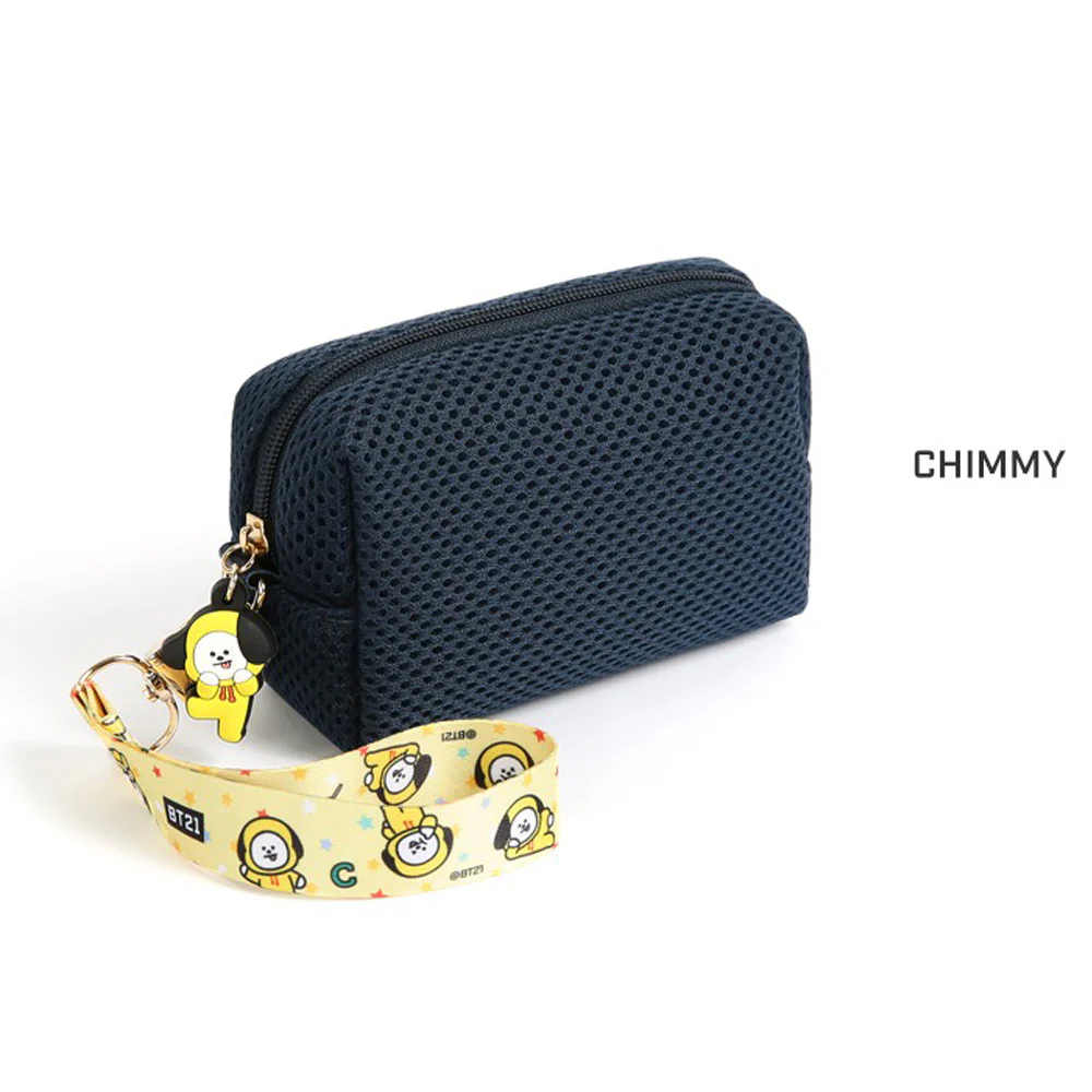 BT21 AIRMESH MINI POUCH WITH STRAP - Image 3