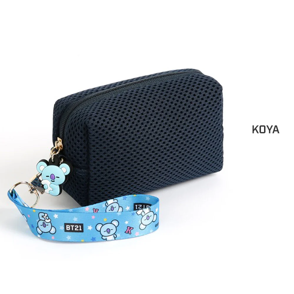 BT21 AIRMESH MINI POUCH WITH STRAP - Image 6