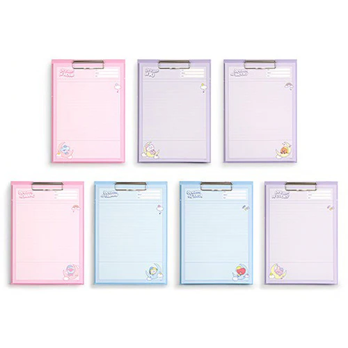BT21 [ BABY DREAM OF BT21 ] CLIPBOARD & NOTEPAD SET