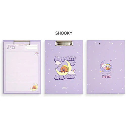 BT21 [ BABY DREAM OF BT21 ] CLIPBOARD & NOTEPAD SET - Image 4