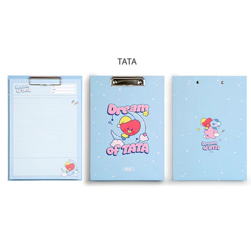 BT21 [ BABY DREAM OF BT21 ] CLIPBOARD & NOTEPAD SET - Image 7
