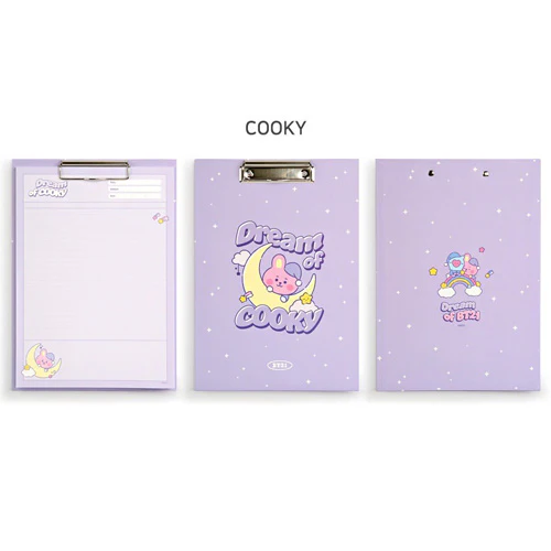 BT21 [ BABY DREAM OF BT21 ] CLIPBOARD & NOTEPAD SET - Image 8