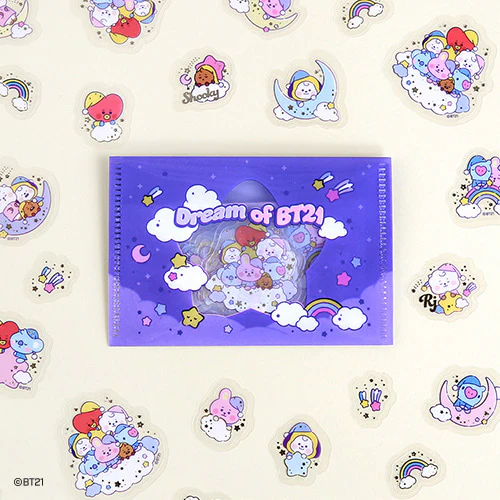 BT21 [ BABY DREAM OF BT21 ] FLAKE STICKER PACK