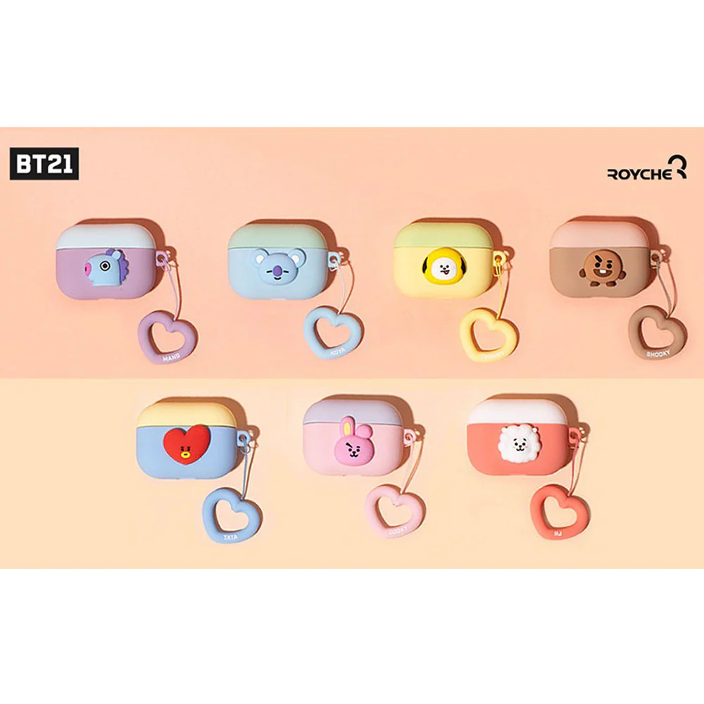 BT21 [ BABY ] AIRPODS PRO CASE WITH HEART RING