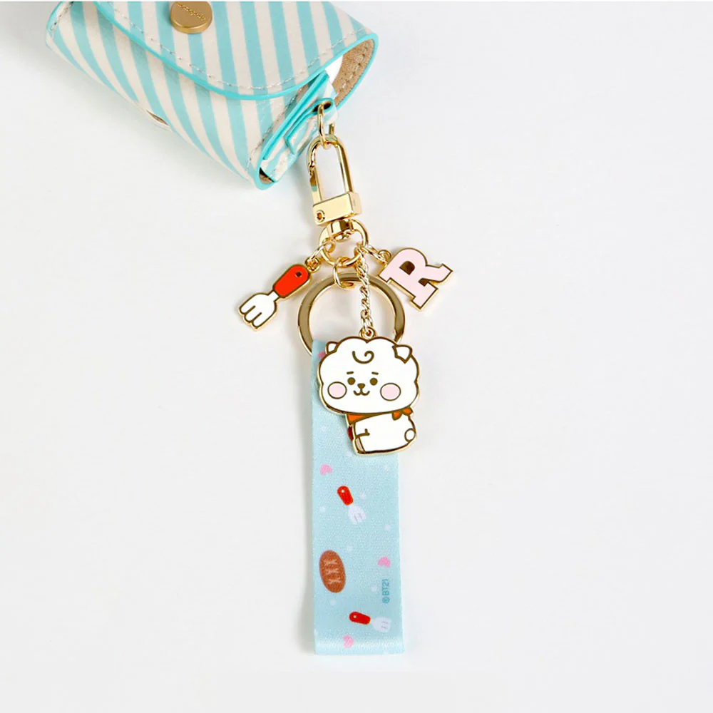 BT21 [ BABY ] STRAP METAL KEYRING - Image 2