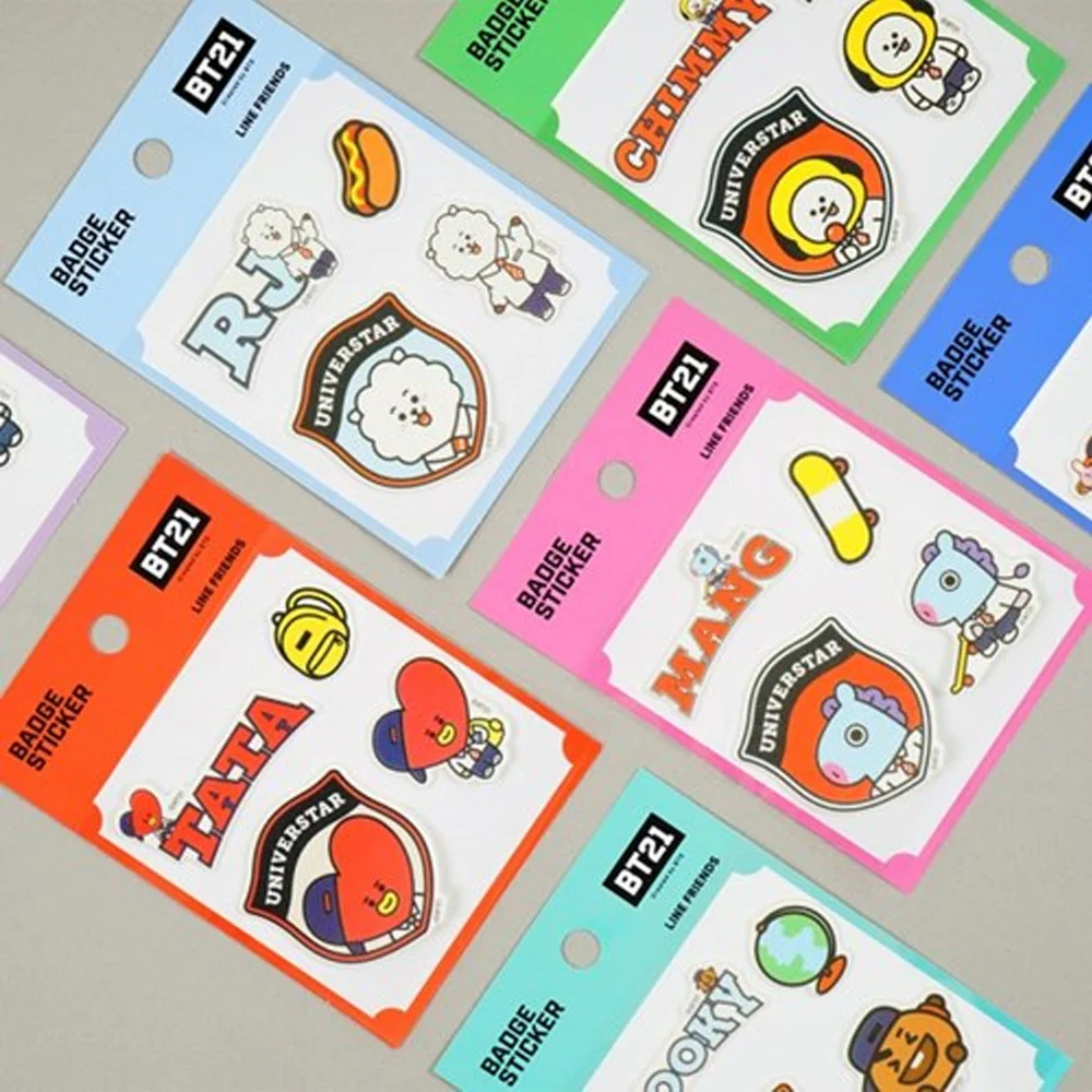 BT21 BADGE STICKER