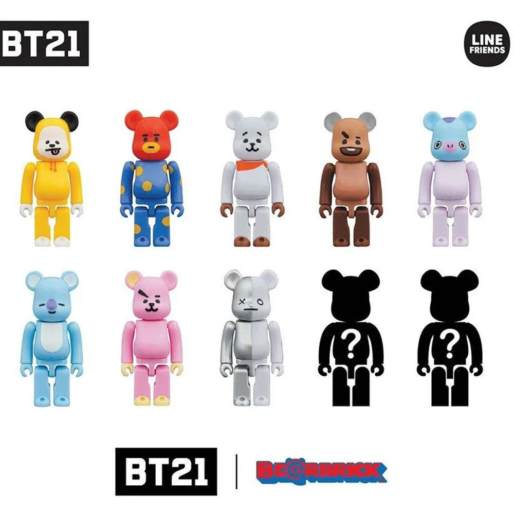 BT21 X BE@RBRICK LIMITED COLLECTION