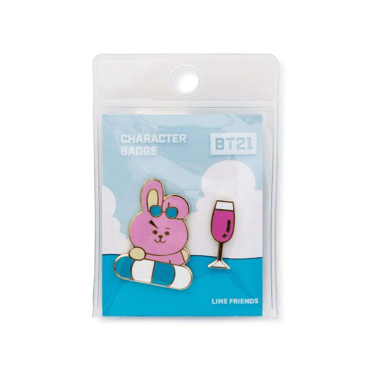 BT21 [ BON VOYAGE ] CHARACTER BADGE - Image 4