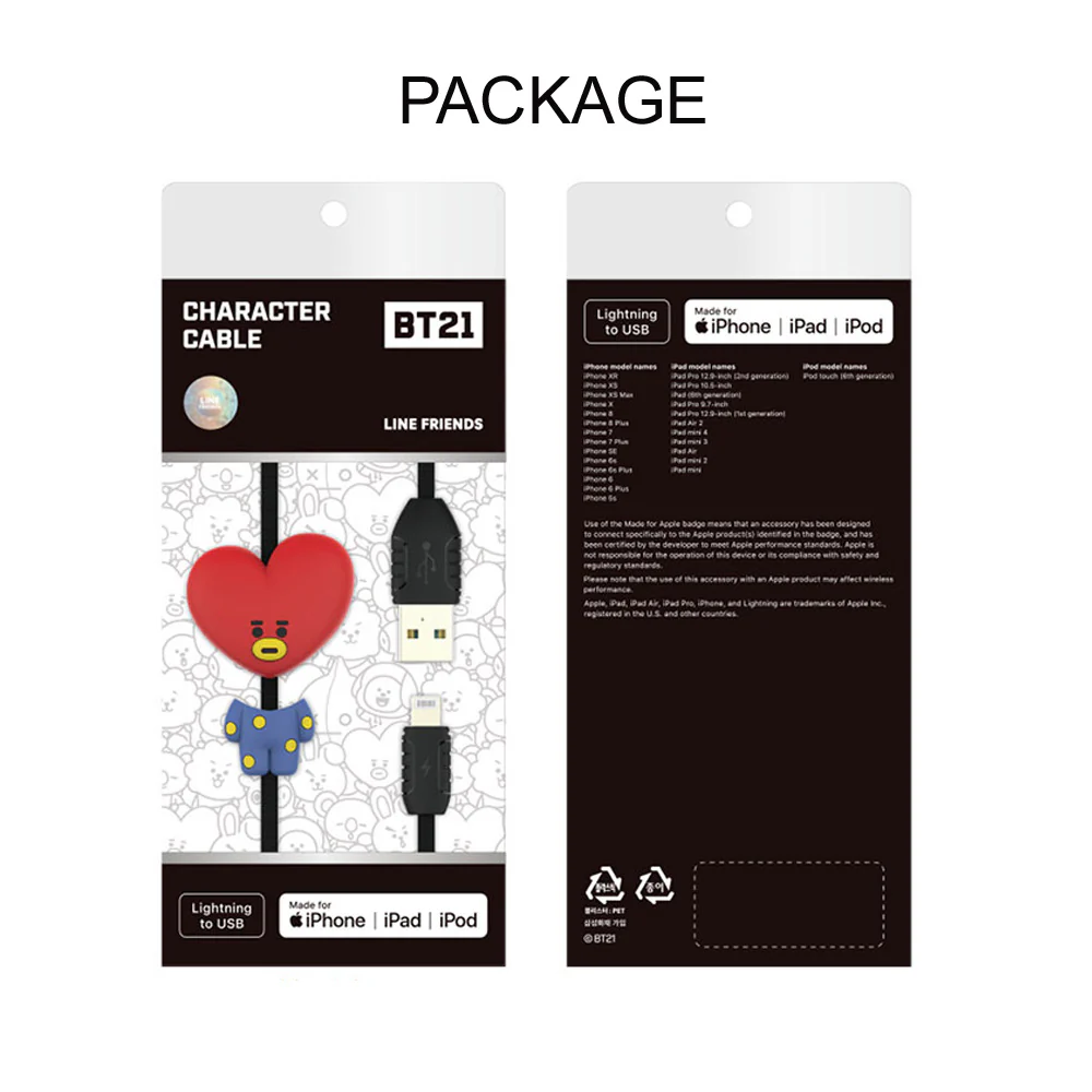BT21 CHARACTER CABLE - Image 2