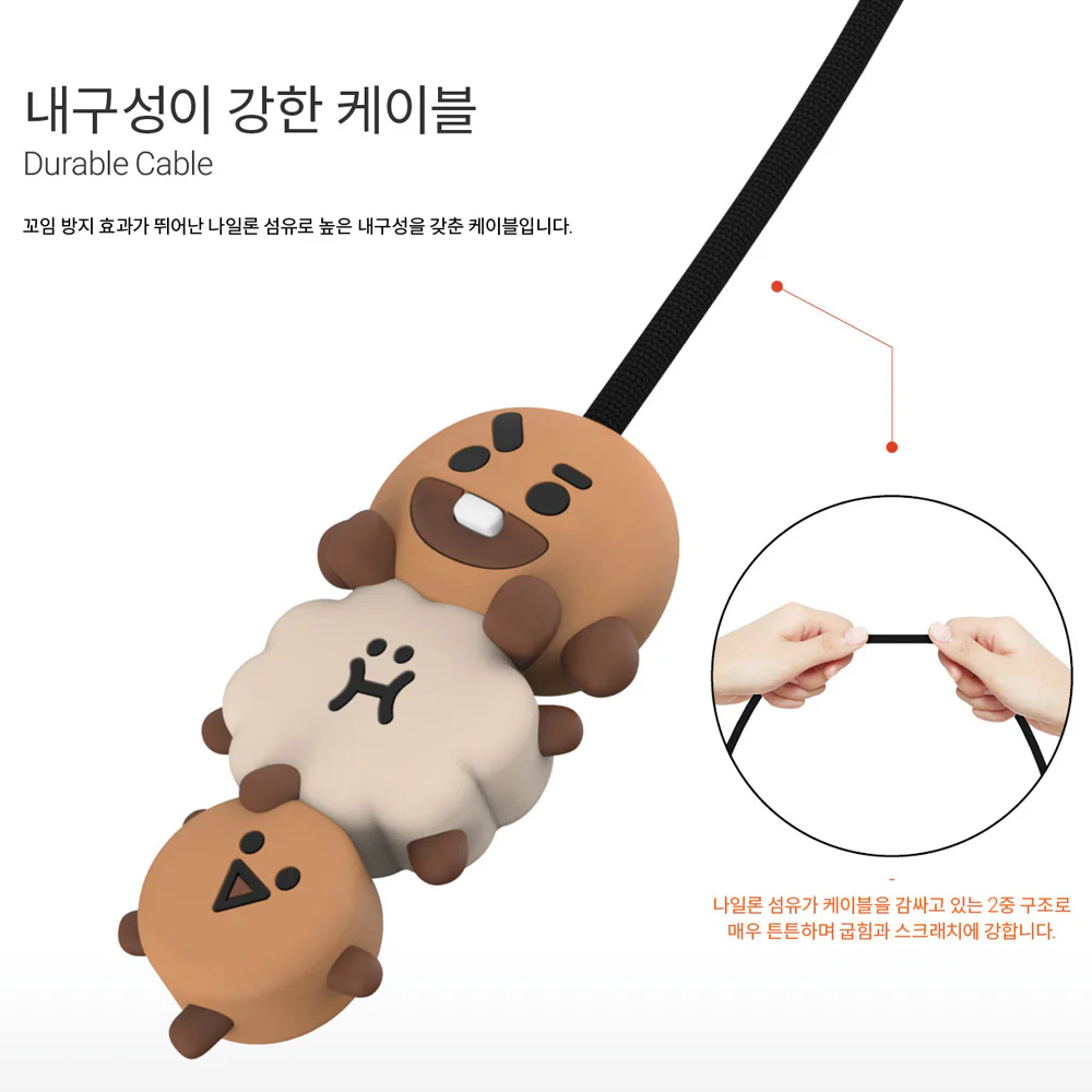 BT21 CHARACTER CABLE - Image 5