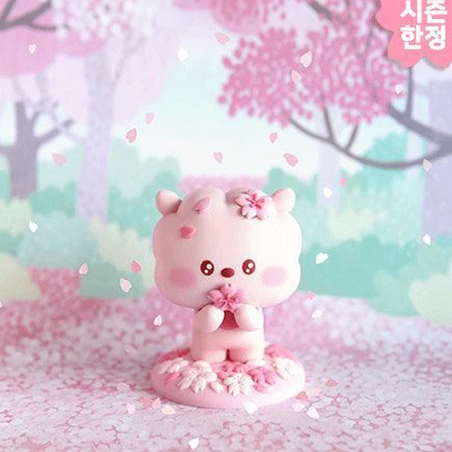 BT21 CHERRY BLOSSOM FIGURE - Image 3
