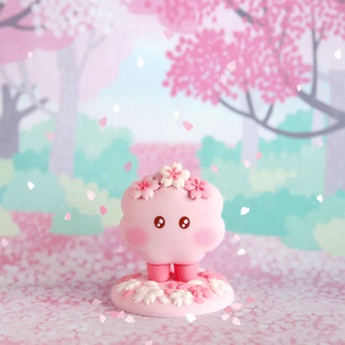 BT21 CHERRY BLOSSOM FIGURE - Image 4