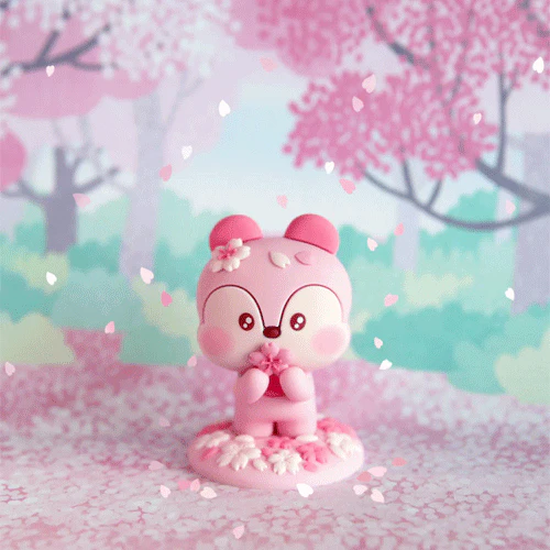 BT21 CHERRY BLOSSOM FIGURE - Image 5