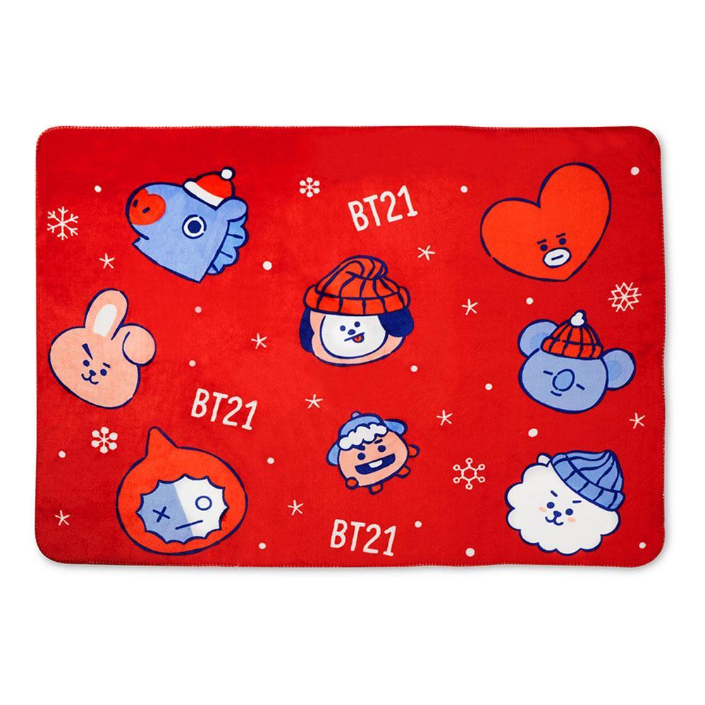 BT21 [ WINTER ] CHRISTMAS BLANKET