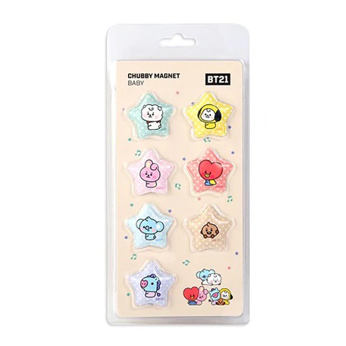 BT21 CHUBBY MAGNET SET - Image 3